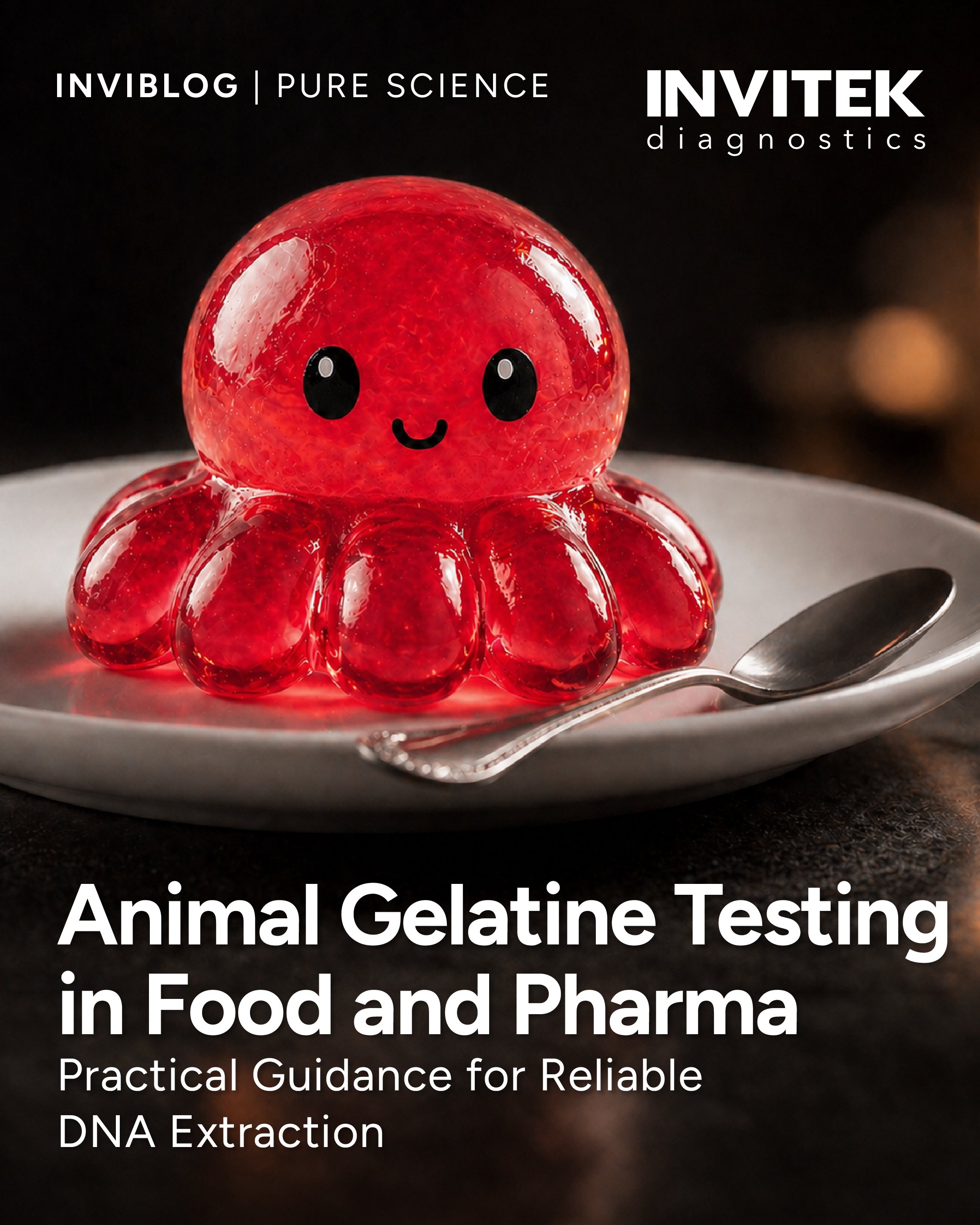 Animal Gelatine testing in food and pharma